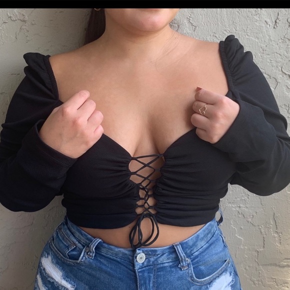 BRAND NEW ASOS CROP TOP - Picture 1 of 2